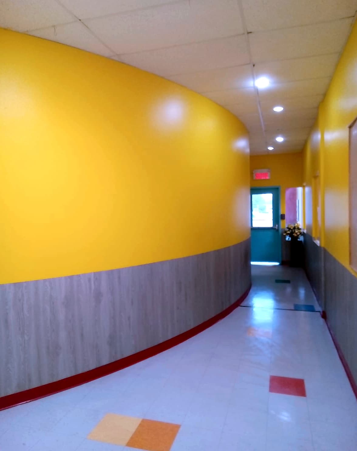 Corridor d'accueil
