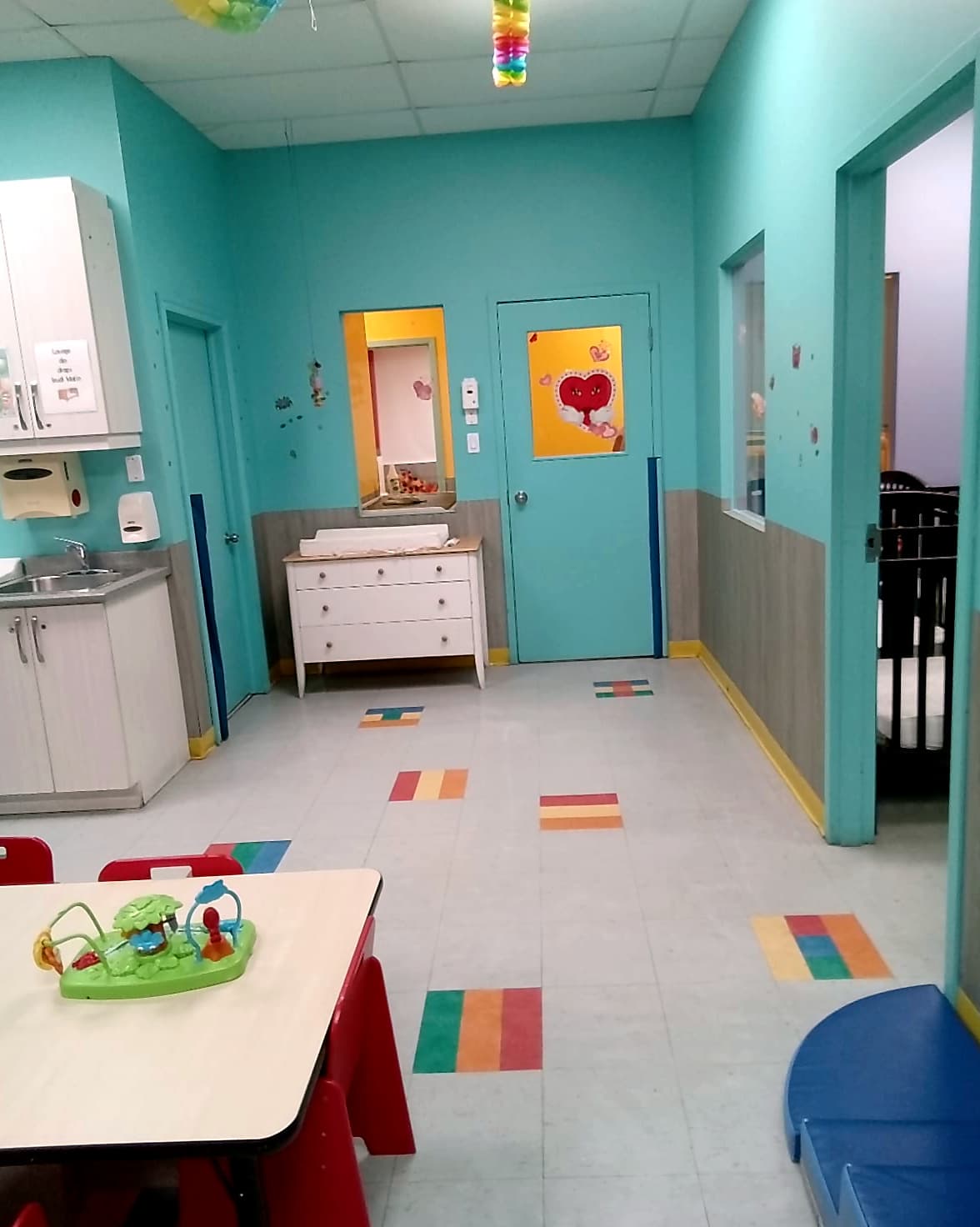 Salle des poupons